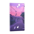 thumbnail image 2 of Yayeee Blank Wall Plate Cover 1-Gang 4.5"x2.7" Home Unused Decorative Outlet, White Cat Walking, 2 of 7