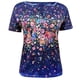 thumbnail image 4 of Mujeres verano moda casual sexy sin mangas con cuello en v blusa de impresión camiseta tops Pompotops lopia995538, 4 of 5