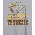 thumbnail image 3 of Peanuts - Tennessee Snoopy - Women's Oversized Graphic T-Shirt, 3 of 6