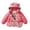Red, variant on Esaierr Kids Baby Boys Girls Winter Down Coat 1-6Y Zipper Printing Hooded Kids Thicken Warm Winter Jacket Toddler Snow Down Outerwear