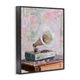 thumbnail image 2 of Stupell Industries Contemporary Vintage Gramophone in Soft Pastels Black Framed Giclee Art, 11 x 14, by The Prints Vibe, 2 of 8