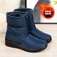 thumbnail image 1 of Zapatos De Nieve De Tobillo Botas de nieve forradas de piel, Botas de nieve para tobillo, mujeres acogedoras de talla grande para actividades al aire libre Wdftyju Tenis De Mujer Tenis De Hombre, 1 of 8