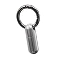 thumbnail image 3 of Portable Titanium Waterproof Keychain Pill Holder Container Durable Small Bottle, 3 of 8