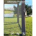 thumbnail image 5 of Twister.CK 11x11ft Pop Up Gazebo Tent with Mosquito Netting, Outdoor Canopy Shelter Easy Setup, Water & UV Resistant, Gray, 5 of 8