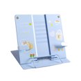 thumbnail image 1 of Maoww Metal Book Stand Eye Protection Folding Reading Rest Stand Cookbook Holder Document Clamp Portable Collapsible Book Holder for Reading, 1 of 9