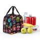 thumbnail image 5 of Easygdp Monstrous Cartoon Characters Bolsa Térmica Premium - Tela Oxford Impermeable, Gran Capacidad, Bolsillo Frontal, Unisex para Trabajo, Escuela, Actividades al Aire Libre y Picnics, 5 of 8