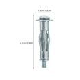 thumbnail image 2 of OULII 20Pcs Heavy Duty Drywall Anchor Steel Wall Anchors Screws Silver for Tight Grip, 2 of 8
