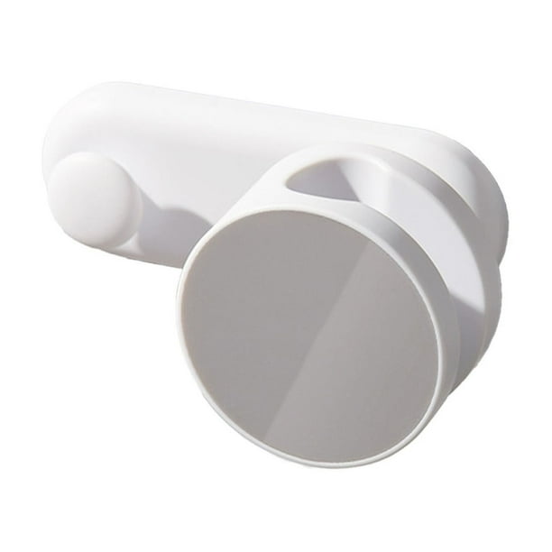 Soporte para cabezal de ducha colgante, soporte para cabezal de ducha, sin perforaciones, base de ducha ajustable, fácil de instalar, apto para cabezales de ducha de varios tamaños.