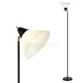 thumbnail image 1 of HonoDing Floor Lamp Standing Lamp Adjustable Head Arcylic Shade Floor Lamps for Living Room/Office/Bedroom (Black), 1 of 7