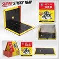 thumbnail image 2 of Heavy Duty Mouse Glue Traps Thick Board Strong Adhesive Rodent Catcher Non-Toxic Odorless Sticky Pad for Indoor Use Pack of 5, 2 of 8