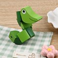 thumbnail image 2 of Wood Caterpillar Toy Creative Educational Toy for Baby Infant Kid (Green), 2 of 8