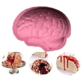 thumbnail image 2 of Molde De Silicona Para Halloween, Molde Para Hornear, Molde Para Pastel De Cerebro, Pudín, Gelatina, Postre, Molde Para Helado De Chocolate Para Cocina Cateissary HA038281-00, 2 of 6
