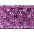thumbnail image 1 of Ahgly Company Indoor Rectangle Persian Purple Traditional Area Rugs, 6' x 9', 1 of 4