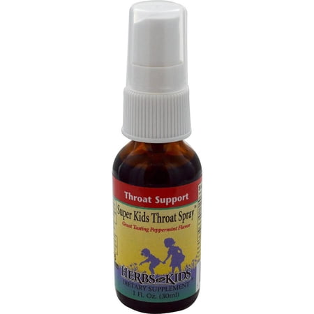 Herbs For Kids Super Kids Throat Spray, 1 OZ