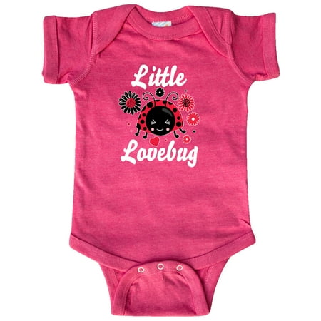 

Inktastic Valentine s Day Little Lovebug Gift Baby Boy or Baby Girl Bodysuit