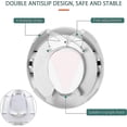thumbnail image 5 of Children's Toilet Seat, Portable Baby Toilet Seat Booster Toilet Seat with Removable Cushion/Handle/Backrest for Boys and Girls, Ergonomic Non-Slip De, 5 of 5