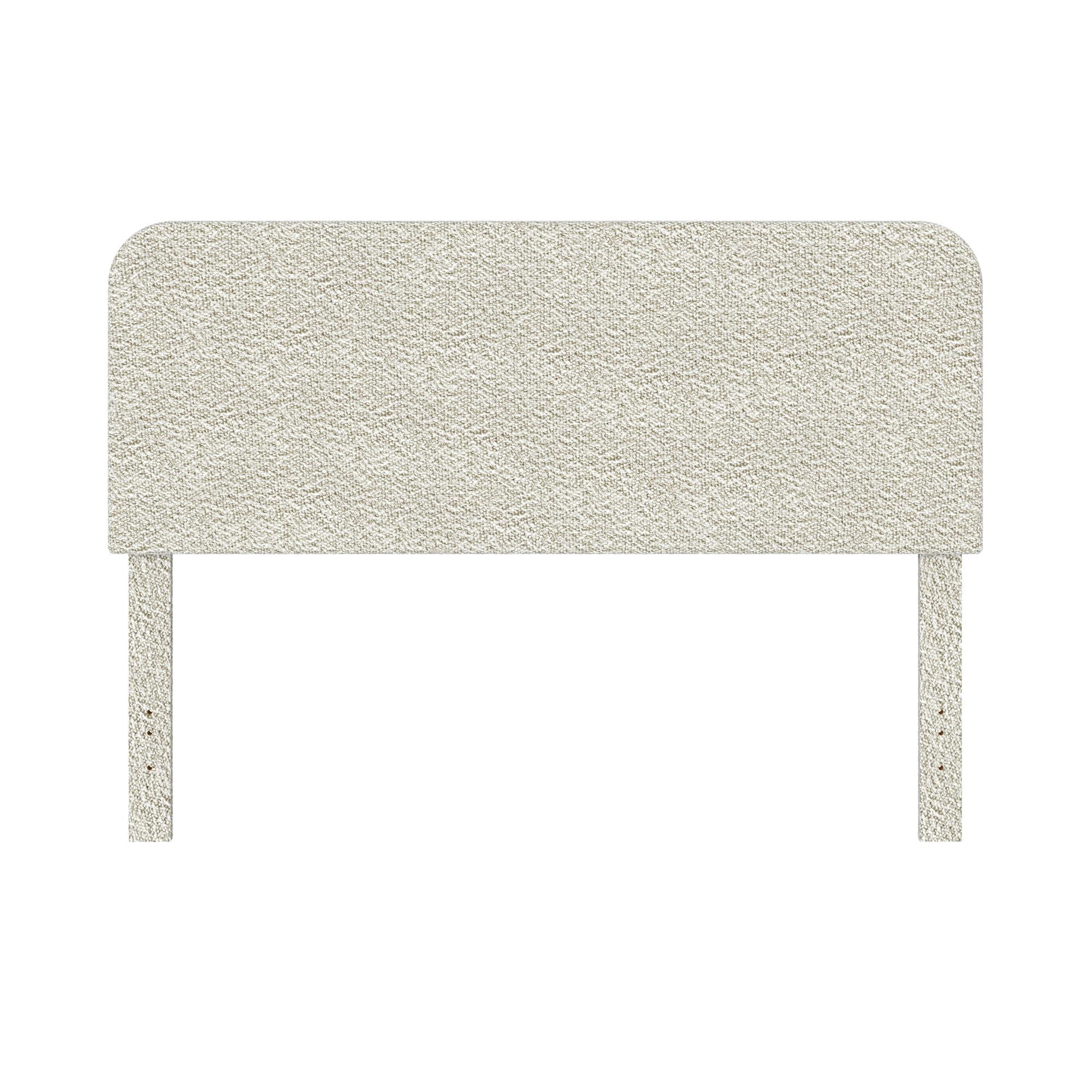 Better Homes & Gardens Juliet Full/Queen Boucle Headboard, Ivory