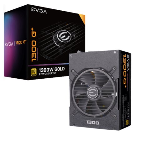 EVGA 220GT1300X1 SuperNOVA 1300 G+, 80+ GOLD 1300W, Fully Modular, 10 Year Warranty, Includes FREE Power On Self Tester, Power Supply