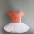 thumbnail image 2 of Justaucorps de Ballet pour Filles, Robe Tutu pour Filles avec Jupe Attachée, Tenue de Danse Sans Manches à Col Rond, Polyester Extensible Doux pour Pratique, Récitals, Usage Quotidien, 2 of 5