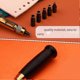 thumbnail image 5 of Belt Hole Punch,Interchangeable Punch, Suitable for Leather,Paper,Belt Hole Punch, Wooden Handle Binding Tool, 5 of 5