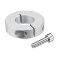 thumbnail image 5 of Single Split Shaft Collar Set for 25mm Shaft, One-Piece 2pcs Clamping Collars 45mm OD, 12mm Thickness, 5 of 5