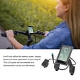 thumbnail image 3 of Electric Scooter LCD Display Panel, Low Failure Rate Electric Bike LCD Display ABS Easy To Install  for Outdoor, 3 of 7