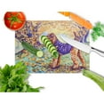 thumbnail image 2 of Caroline's Treasures Autumn Airedale Terrier Glass Cutting Board Large, 2 of 3