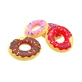 thumbnail image 4 of 4 piezas anillos de natación juguetes coloridos de baño para niños para niñas para niñas de agua para niñas diversión Patrón de donas, 4 of 9