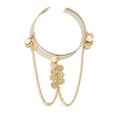 thumbnail image 1 of Joyería del puño del brazo para las mujeres, pulsera de la cadena del brazo de la borla de la joyería de las bandas del brazo de la joyería del brazo superior ajustable, 1 of 5