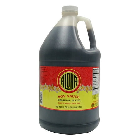 - Aloha Hawaii Original Blend Hawaiian Shoyu Soy Sauce 1 Gallon