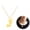 Yellow, variant on Fashion Congo Map Pendant Necklace Ethnic Style With City Name-Silver-3.2x1.7cm
