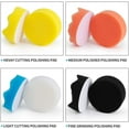thumbnail image 6 of 11PCS 3"Car Buffing Pads Polishing Sponge Set Waxing Foam Polisher Kit for Drill, 6 of 8