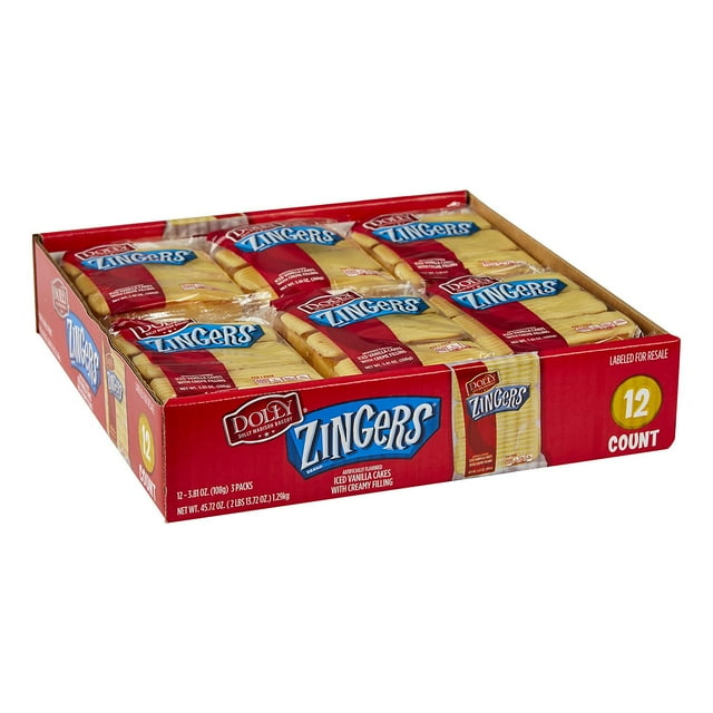 Dolly Madison Bakery Iced Vanilla Zingers (12 ct.)
