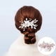 thumbnail image 1 of onlyliua para Interior/Exterior Accesorios para Cabello de Aleación de Cristal para Bodas Nupciales, Peine para El Cabello, Pasador de Perla, Espiral, Plancha para El Cabello, 1 of 1