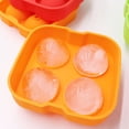 thumbnail image 3 of Joernso Ice Cube Maker Eco-friendly Low Temperature Resistant Silicone Ice Ball Cube Mold Tray for Home, 3 of 8