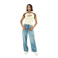 thumbnail image 5 of A&W Logo Women's White Crew Neck Short Sleeve Baby Raglan Tee-XXL, 5 of 7