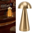 thumbnail image 2 of Mushroom Shape Table Lamp 3 Color Temperature LED Dimmable Cordless USB Rechargeable Modern Bedside Nightstand Lamp for Bedroom Living Room, 2 of 6