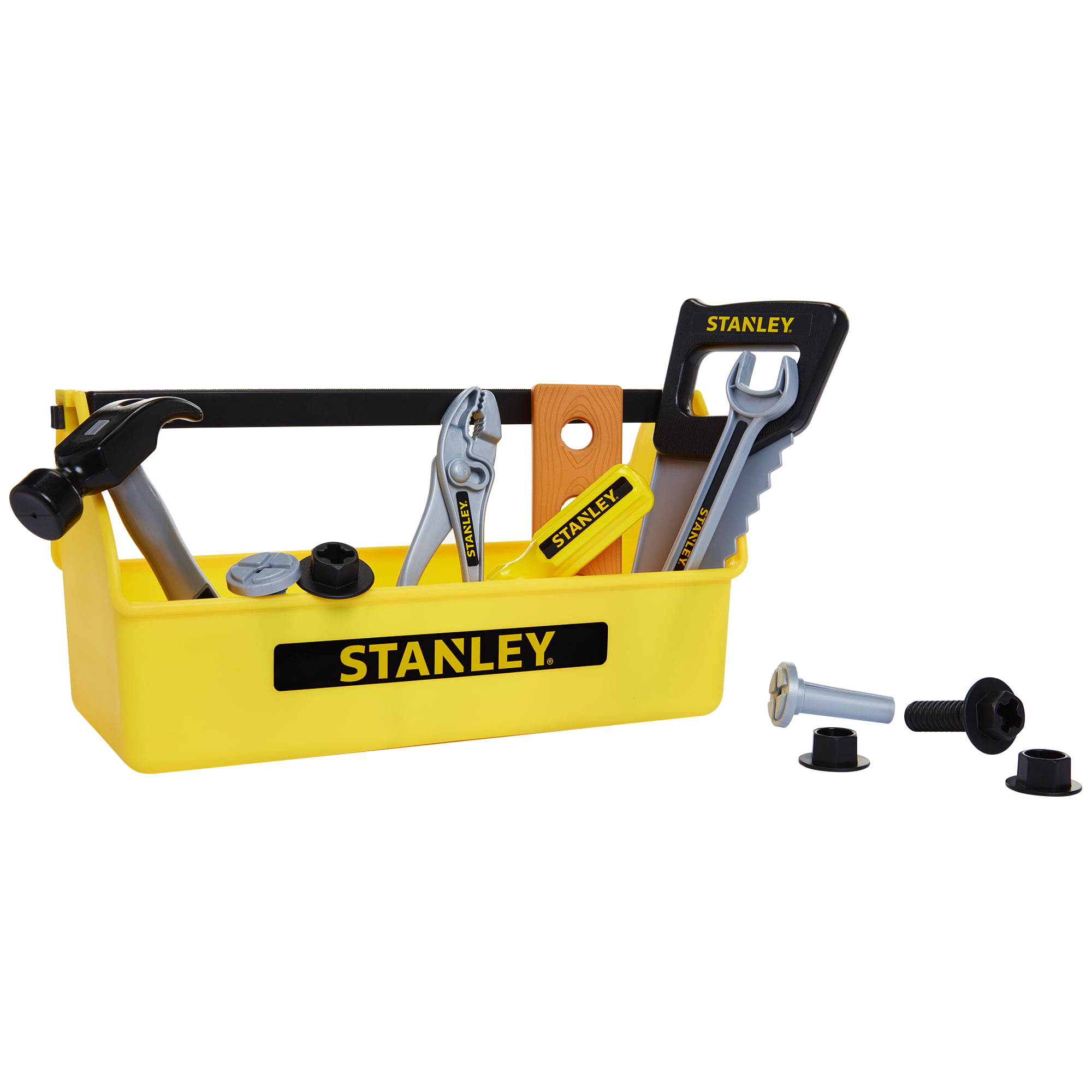  Red Tool Box USA Stanley Jr - 4-Piece Garden Hand Tool Set with  Gloves for Kids : Toys & Games