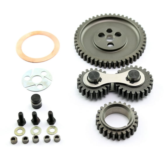 Speedmaster PCE267.1009 Compatible with Mopar and Compatible with Chrysler BB 383 440 Dual Idler Noisey Timing Gear Drive Set