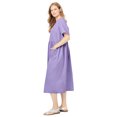 thumbnail image 3 of Woman Within Plus Size Short-sleeve Denim Dress, 3 of 5