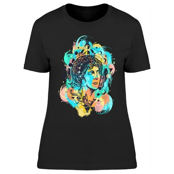 Lunar Aphrodite Color Design  T-Shirt Women -Image by Shutterstock, Female x-Large
