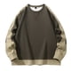 thumbnail image 2 of pstuiky Camisas de manga larga abrigadas para hombre, Sudadera deportiva holgada de manga larga sin capucha de color liso para hombre camisetas de hombre xxxxl, 2 of 8