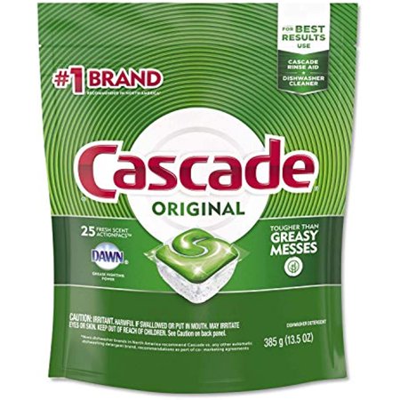 Procter & Gamble 80675 Cascade 25Ct Action Pac - Quantity 5