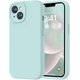 thumbnail image 1 of Funda de Silicona Premium, Resistente a Rayones y a Golpes. para iPhone 14 6.1", Menta., 1 of 7