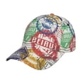 thumbnail image 6 of Lsque Travel Stamp Baseball Cap Trucker Low Profile Hat Golf Dad Hat Adjustable Original Classic Unconstructed Plain Cap Men Women, 6 of 9