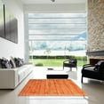 thumbnail image 6 of Ahgly Company Indoor Rectangle Contemporary Orange Red Abstract Area Rugs, 5' x 8', 6 of 6