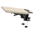 thumbnail image 1 of Wood Computer Arm Rest for Desk Folding Computer Desk Extender for Desk Light Khaki, 1 of 8