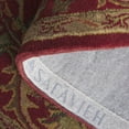thumbnail image 5 of SAFAVIEH Antiquity Carmella Oriental Wool Area Rug, Red, 4'6" x 6'6" Oval, 5 of 11