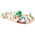 thumbnail image 5 of 50pc Mountain Train Set for Toddler with Double-Side Train Tracks compatible with all major name brand Toys Train Sets, 5 of 6