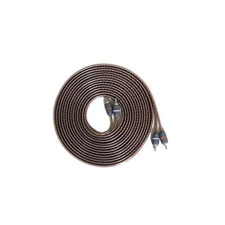 - Elite Audio RCA25 25' 2-Channel Twisted Pair RCA Cable Interconnect Split Pin Connector 100% Copper Noise Cancelling Professional Grade